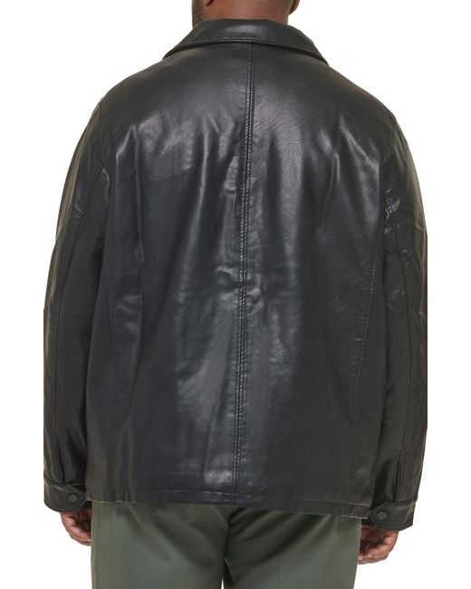 Dockers Black James Dean Zip Pocket Jacket for men