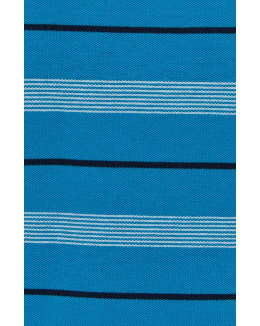 Bench Blue Milos Striped Cotton T-shirt for men