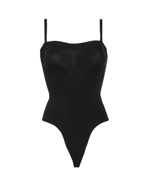 Body Beautiful Natural 2-Pack Thong Shaper Bodysuit