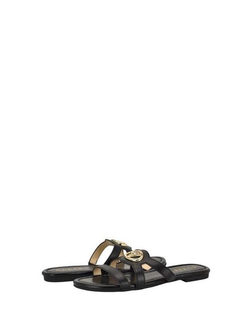 Guess Black Layora Slide Sandal
