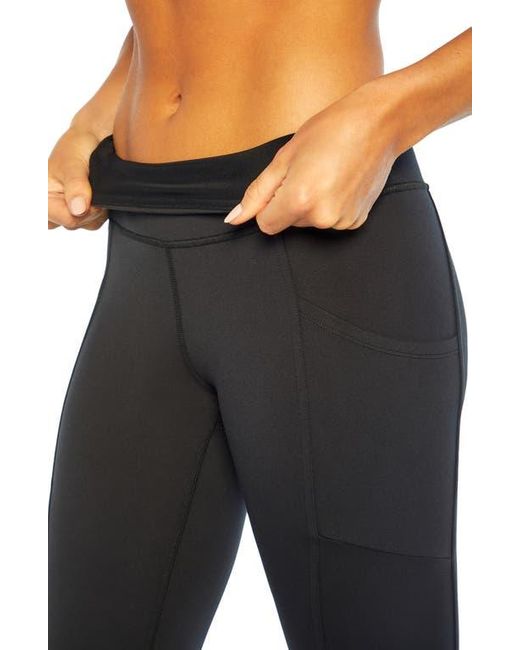 Marika Black Eclipse Ankle Leggings