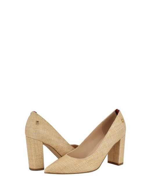 Tommy Hilfiger Natural Abilene Pump