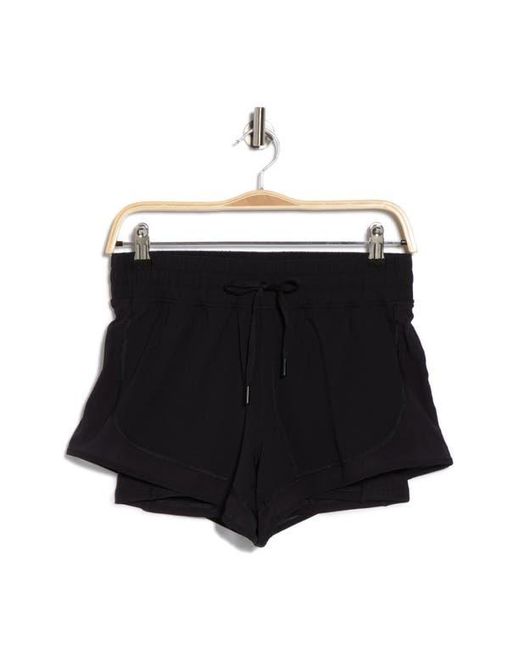 90 Degrees Black Lightstreme Lite Wave 2-In1 Shorts