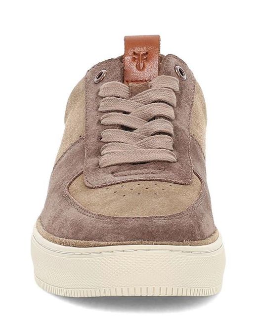 Frye Brown Astor Court Low Top Sneaker for men