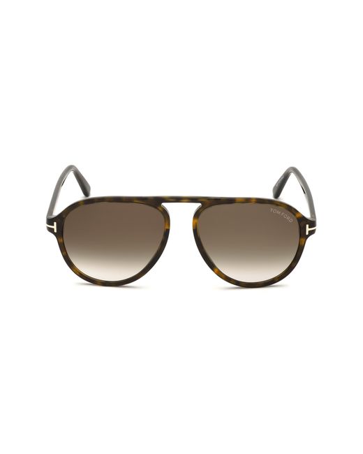 Tom Ford Multicolor 57mm Pilot Sunglasses for men