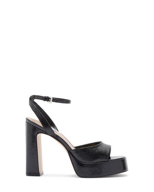 Steve Madden Black Kymmee Platform Pump