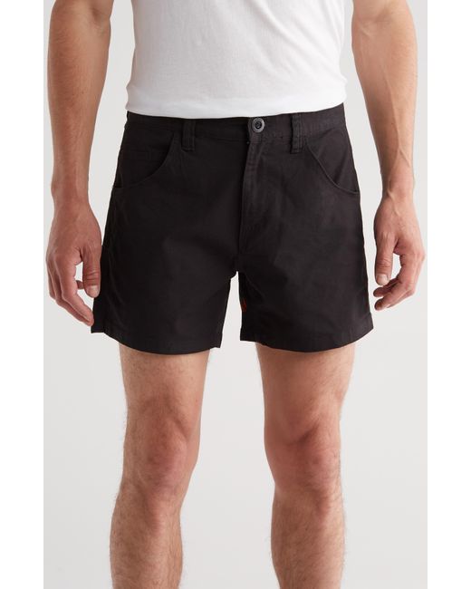 Volcom Black Bevel Work Shorts for men