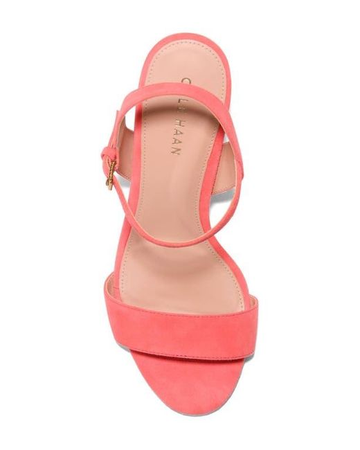 Cole Haan Pink Josie Block Heel Sandal