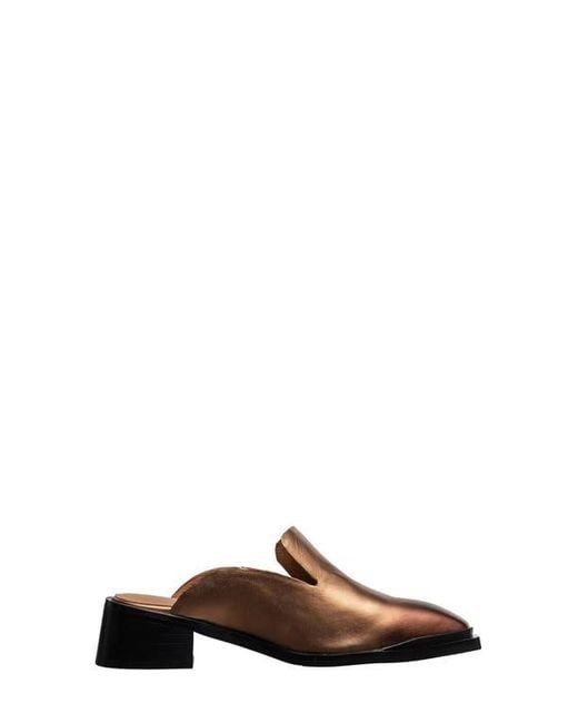 Antelope Brown Harmony Leather Mule