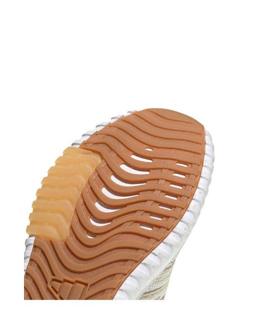 Adidas White Kaptir Flow Sneaker