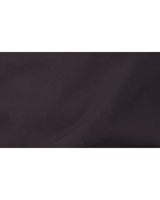 Halogen® Black Contrast Smocked Cuff Top