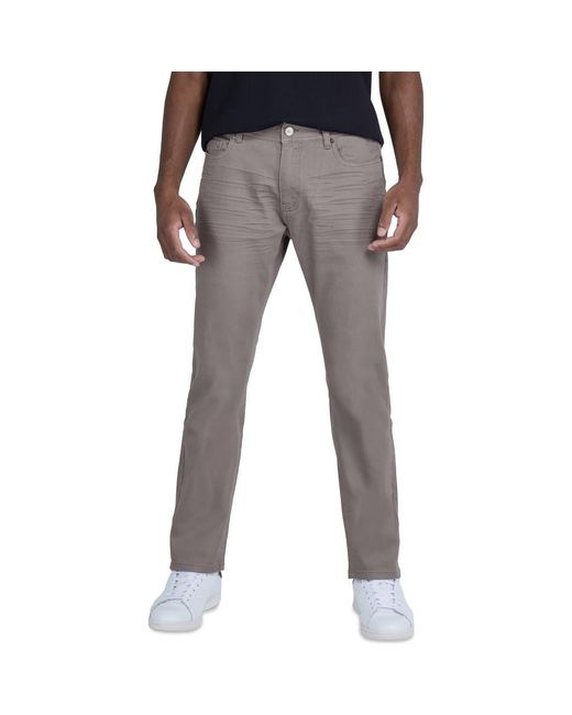 Xray Jeans Gray Skinny Twill Stretch Jeans for men