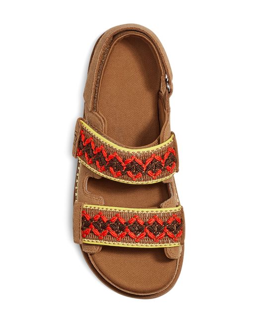 Ugg Brown ® Goldenstar Heritage Braid Polyester/suede/textile/recycled Materials Sandals