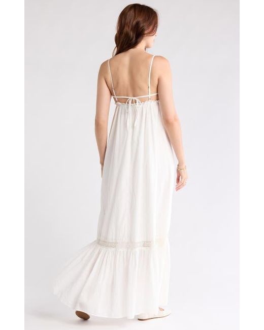 abound maxi dress Abound Cotton Maxi Dress in Blue Empire at Nordstrom Rack, Size Large