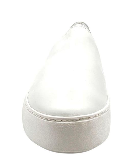 Chelsea Crew White Ulta Platform Slip-On Sneaker