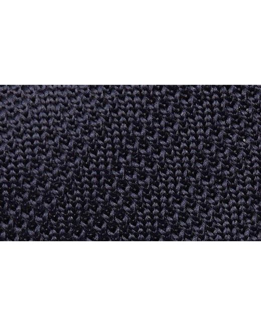 Paisley & Gray Blue Stanley Solid Knit Tie for men