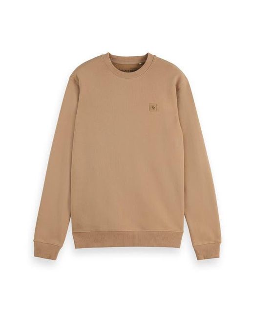 Scotch & Soda Natural Seasonal Core Crewneck Sweatshirt for men