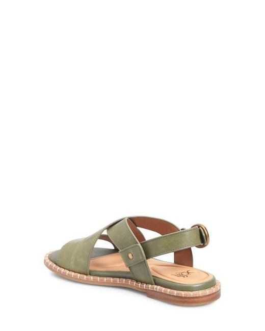 Söfft Metallic Nadia Slingback Sandal
