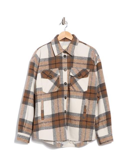 Thread & Supply Multicolor Plaid Shacket