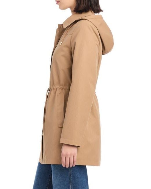 Kate Spade Natural Magic Print Hooded Rain Jacket
