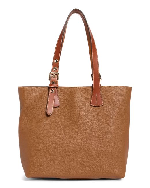 Dooney & Bourke Brown Emily Leather Tote Bag