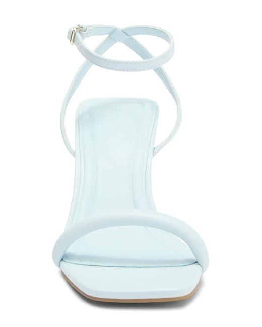 Open Edit Blue Taytum Ankle Strap Sandal