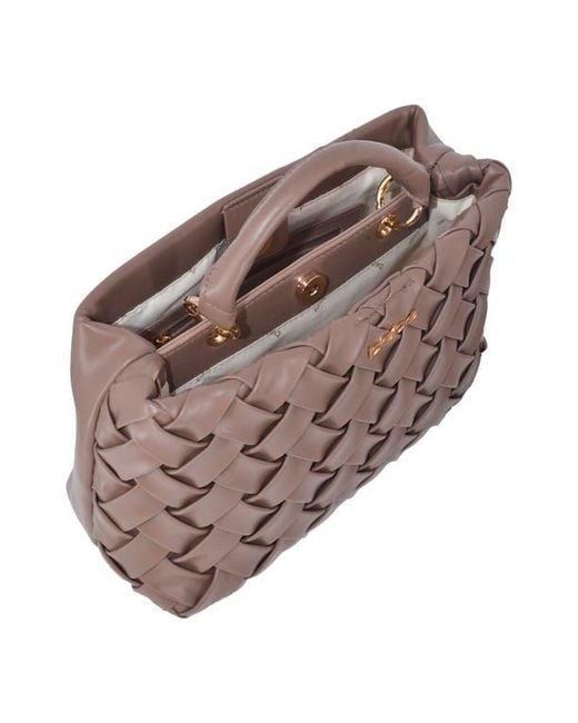 Bebe Brown Luca Mini Satchel