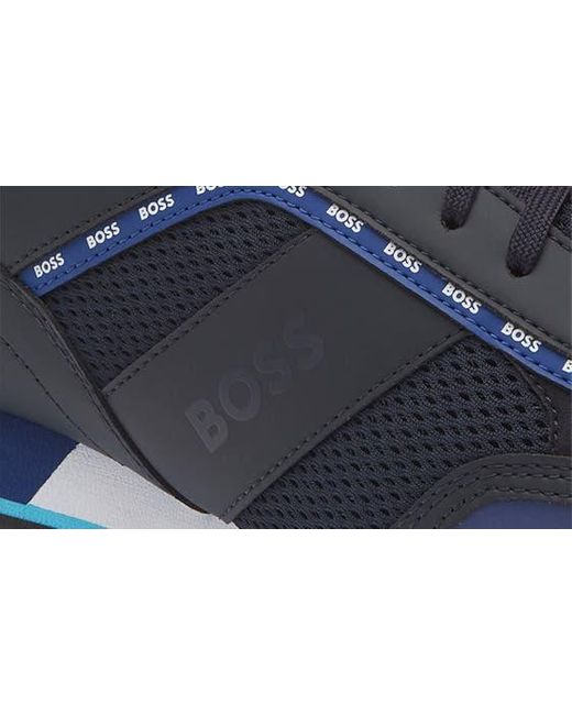 Boss Blue Parkour Running Shoe for men