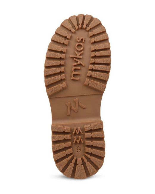Mykos Black Marcus Lug Sole Boot for men