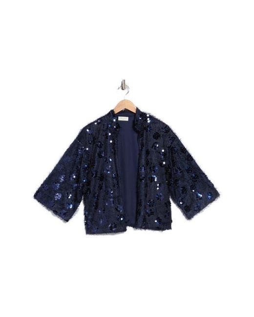 Ted Baker Blue Sequin Topper