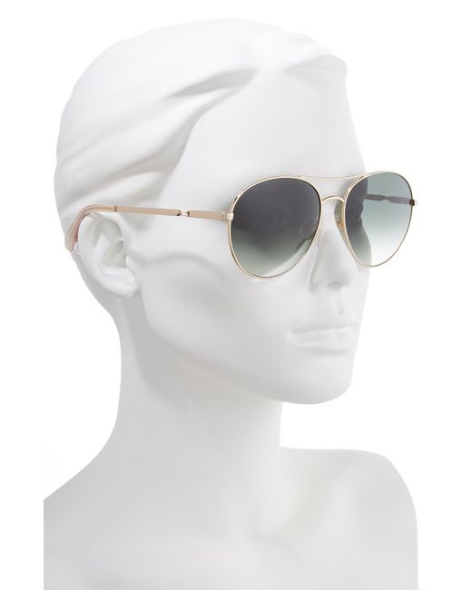 Kate Spade Multicolor Joshelle 60mm Aviator Sunglasses