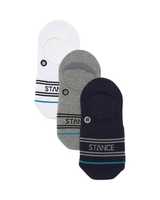 Stance Blue Basic No-Show Socks for men