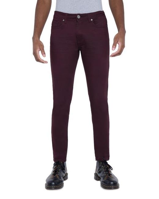 Xray Jeans Red Classic Twill Skinny Jeans for men