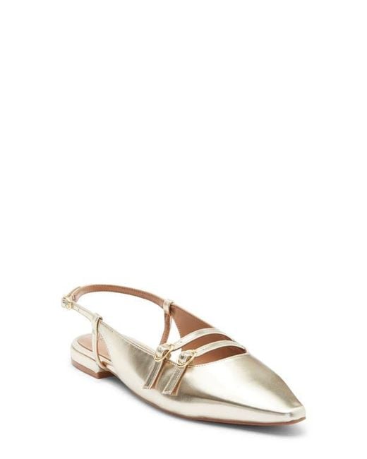 Nordstrom Rack Natural Capris Slingback Flat