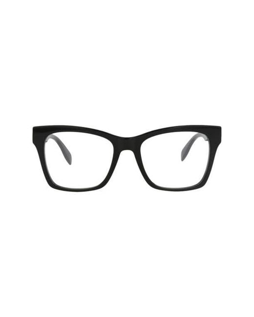 McQ Alexander McQueen Black Optical Glasses