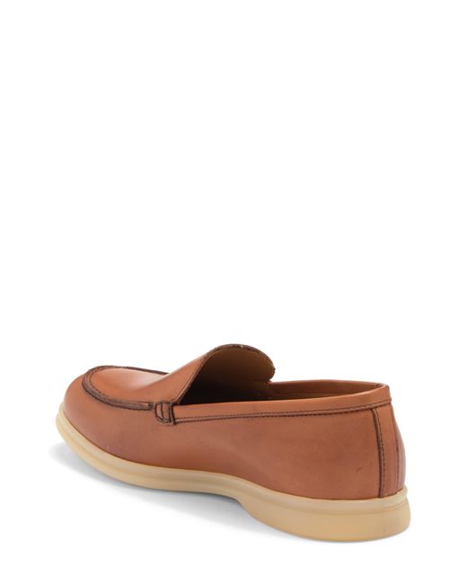 Bruno Magli Brown Primo Leather Loafer for men