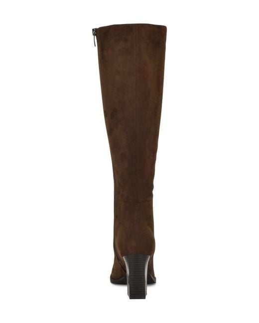Nine West Brown Zeran Knee High Boot