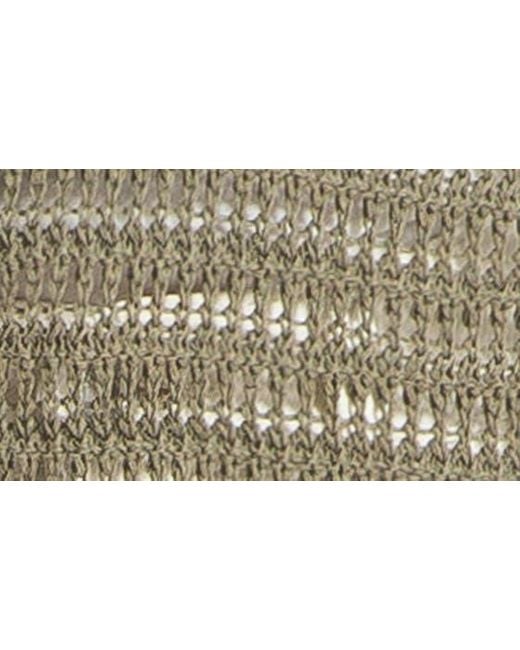 Max Studio Green V-neck Knit Polo Sweater