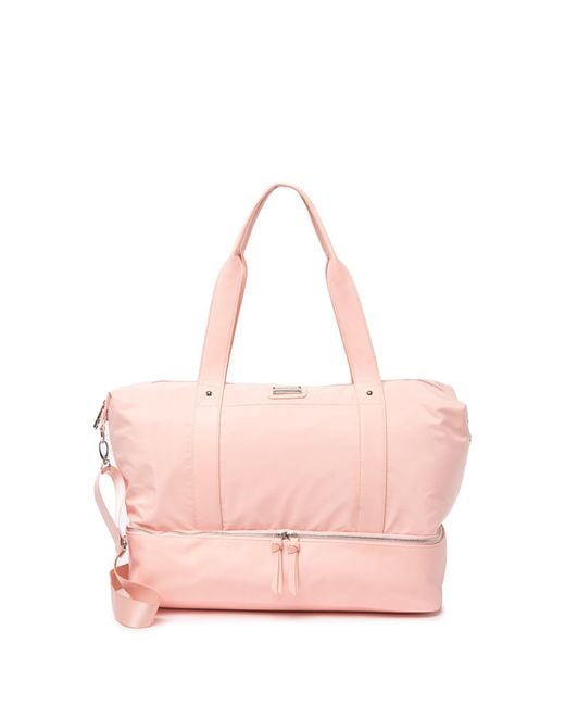 Madden Girl Pink Weekend Duffel Bag