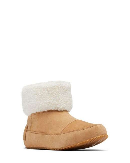 Sorel White Go Stumptown Faux Fur Lined Bootie