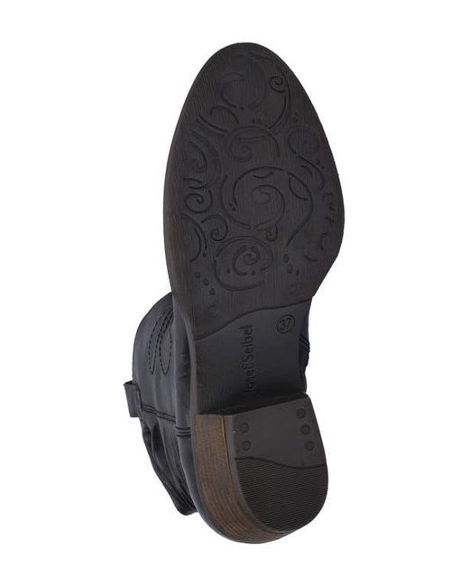 Josef Seibel Women's Black Daphne Western Boot