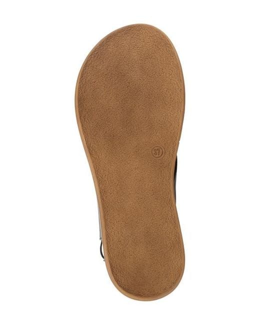 BUENO Black Jayden Sandal