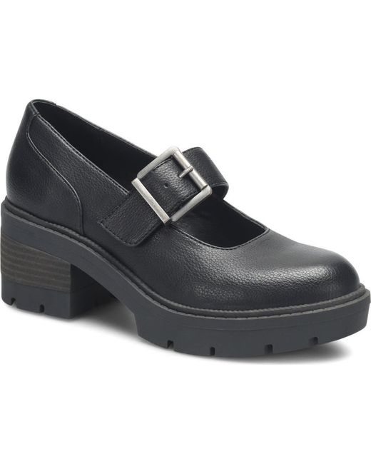 B O C Black Maira Platform Mary Jane