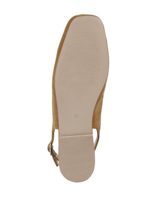 Rag & Co Natural Sozani Slingback Flat