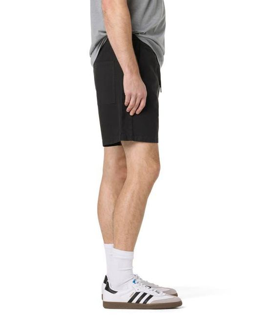 Hudson Black Drawstring Shorts for men