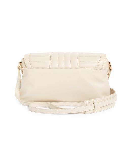 Love Moschino Natural Borsa Quilted Faux Leather Shoulder Bag