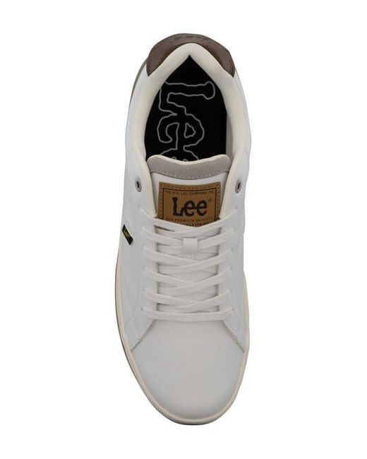 Lee Jeans White Streeter Sneaker for men