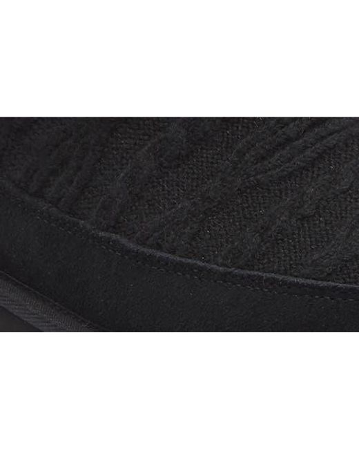 Ugg Black Classic Mini Cable Knit Bootie