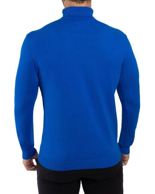 Xray Jeans Blue Turtleneck Pullover Sweater for men