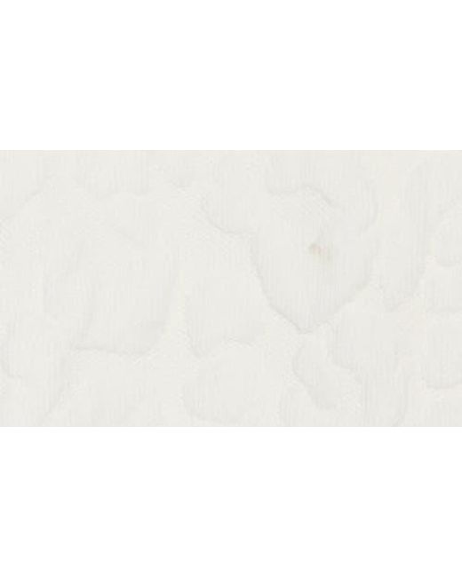 DKNY White Cheetah Chenille Sweater